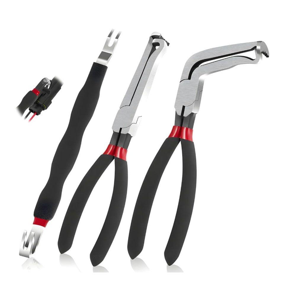 3Pcs/set Automobile Line Cutting Electrical Disconnect Pliers Disassembly Plier  Electrical