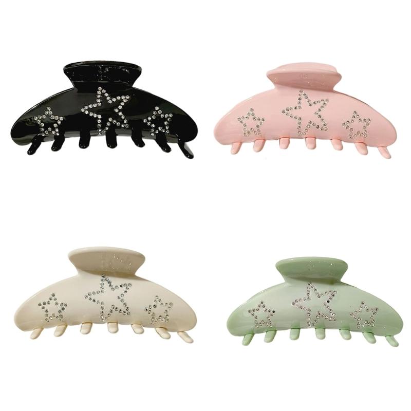 Large Hair Claw Clip Star Decorations Hair Catch Hair Accessories for Women