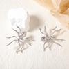 European and American Niche Street Handsome Personality Alternative Design Sense Exaggerated Alloy Spider Versatile Earrings