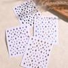 Popular Multi-color Star Nail Art Stickers: DIY Laser Gold & Silver Wearable Adhesive Decals