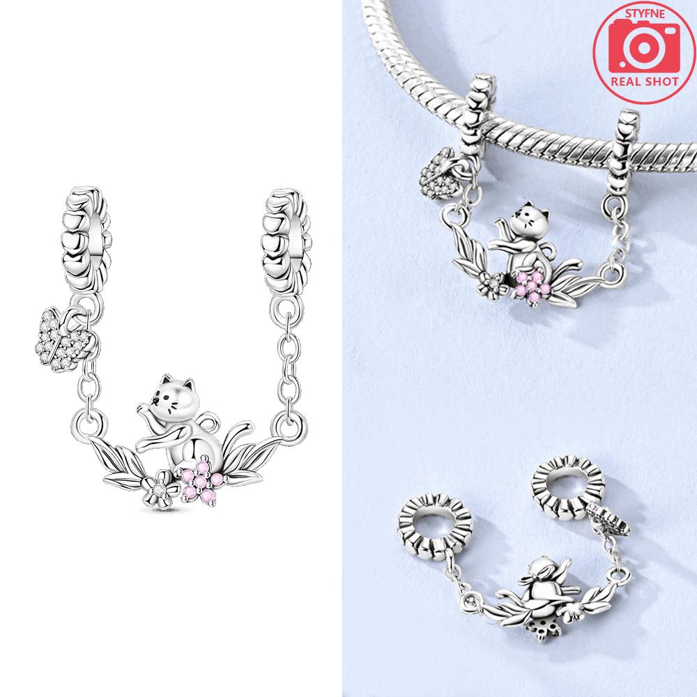 Original Copper Animals Sheep Bees Butterflies Green Sea Turtles Bead Fit Bracelet Diy Fine Gift Women Accessory Jewelry