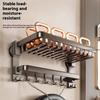 Suction Cup Towel Rack, Toilet, No Punching, Towel Hanging Rod, Toilet, Bathroom, Bath Towel Storage Rack Integrated