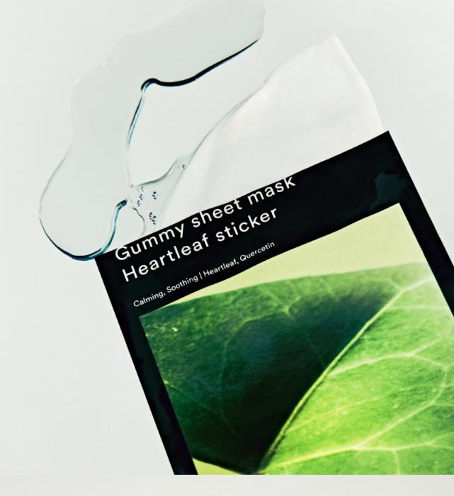 Soothing Heartleaf Sticker Mask for Calming & Hydration