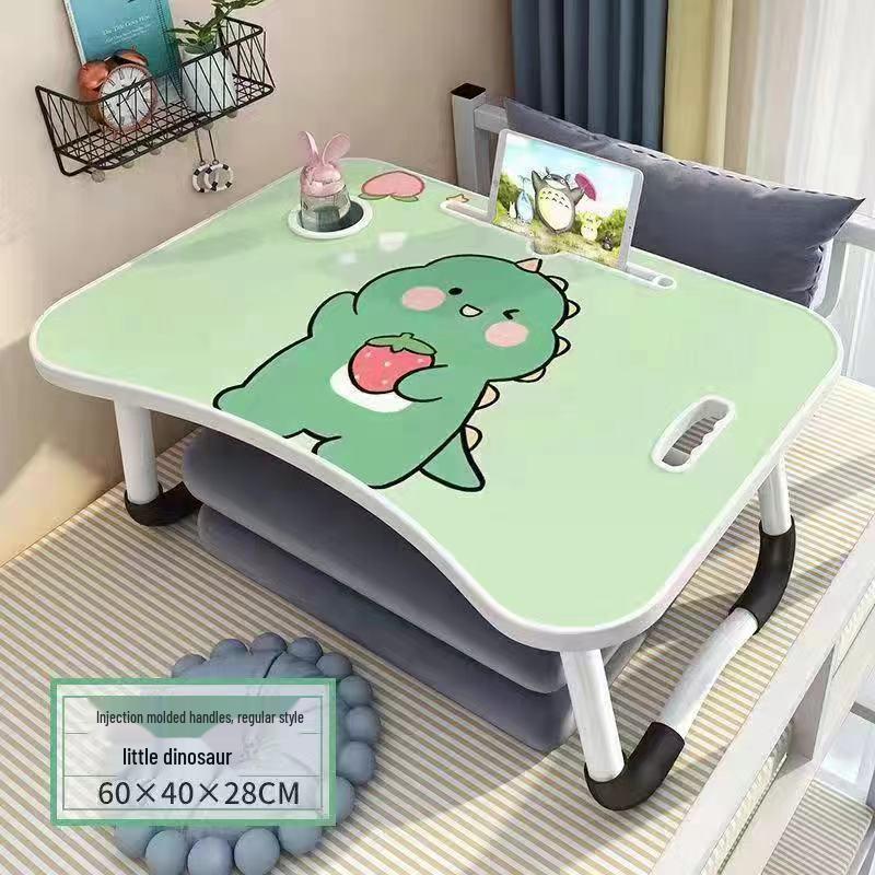 Foldable Dormitory Desk: Portable Study & Bed Table with Free Shipping