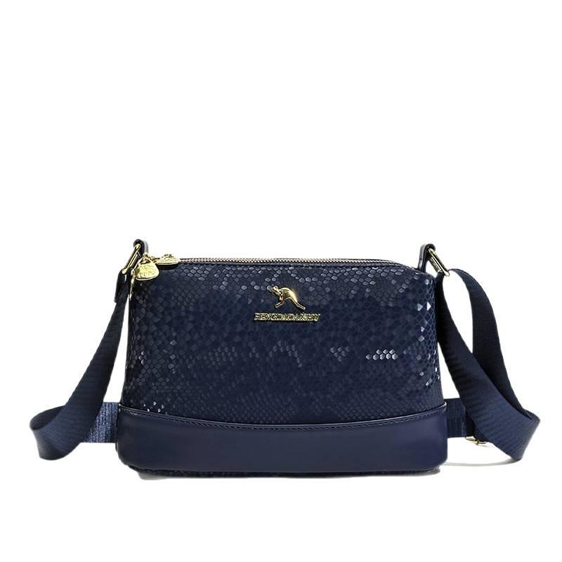Snake Skin Pattern Fashion Multi-purpose Autumn-winter Single Shoulder Crossbody Bag Casually