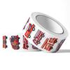 500PCS Fire Truck Roll Stickers Graffiti Cartoon Art Gift Scrapbooking Living Room Phone Community Skateboard Nostalgia Sticker
