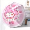 Kawaii, My Melody Automatic Opening and Closing Parasol Compact Travel Umbrella with 8 Ribs for Women and Men Ideal Birthday/Christmas Gift,