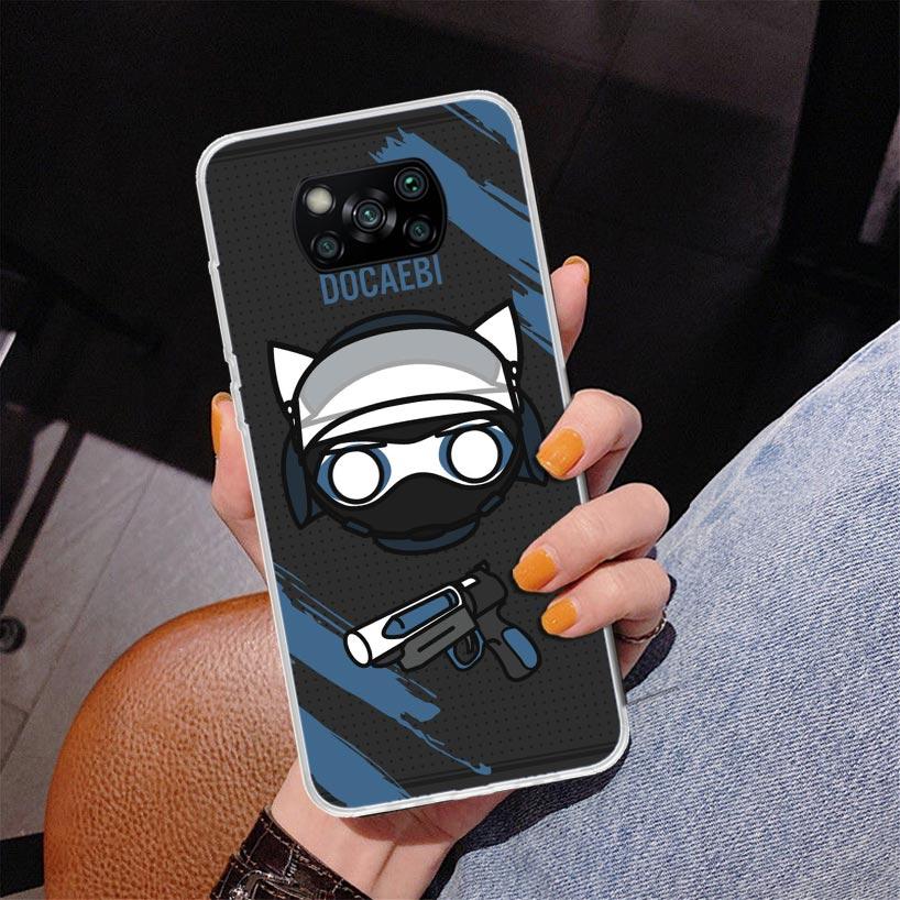 Game R-Rainbow-Six Siege Phone Case For Xiaomi Poco X7 X6 X5 Pro F7 Ultra Redmi 15C 15 13C 13 12C 12 10 10A 10C 9 9A 9C 9T Cover