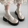 Fashion Loafers Women Autumn New Black Platform Flats Shoes Women Loafers Slip On Boat Shoes Designer Casual Leather Oxfords