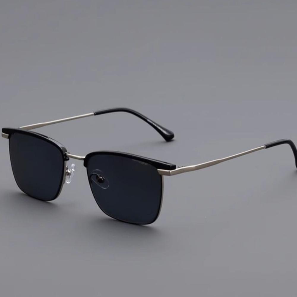 Gafas de Sol Polarizadas con Protección UV Ligeras Cómodas Duraderas Alta Calidad Forma Cuadrada Retro