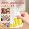 30ml Alcohol Glue for Kids' DIY Crafts with Hemp Rope, Non-Woven Fabric & Styrofoam