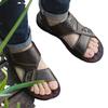 Größe 44 Sommer Leder Sandalen Herren Strandschuhe Freizeit Urlaubsschuhe Dicksohlige Bequeme Atmungsaktive Rutschfeste Hausschuhe