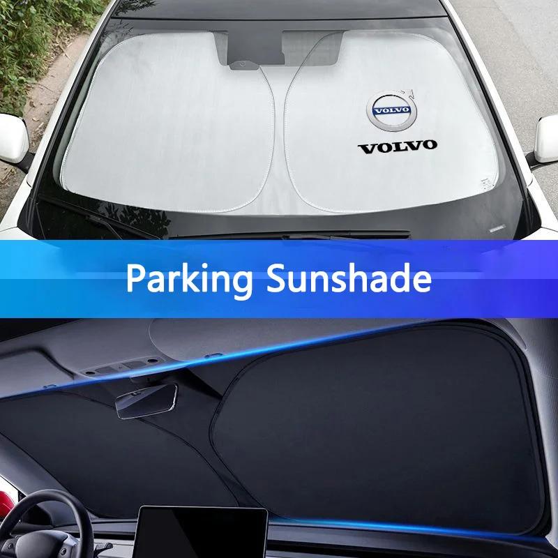 Folding Car Windshield Sun Shade Cover Visor UV Protector For Volvo EX90 V60 V40 XC90 S60 XC60 V50 V70 S90 XC40 S80 V90 EX30 C70