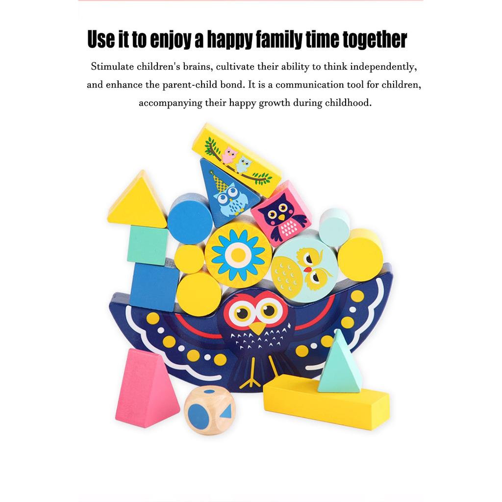 Owls Animals  In Colors Balanced  Layering High Game  Used For Early Education And Brain Development, Suitable For Children, Helps In The Cultivatio