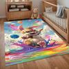 Frohe Ostern Schlafzimmer Teppich Bereichsteppich Haus Bodenmatte Kinder Spielmatte Wohnzimmer Dekoration Teppiche für Wohnzimmer Geschenk Alfombra