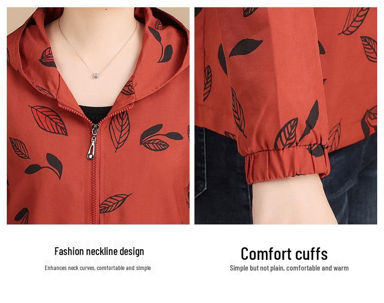 2026 Spring & Autumn Stylish Casual Jacket for Middle-Aged Women