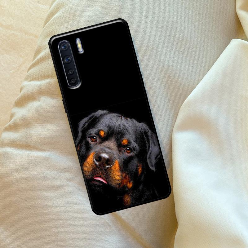 Rottweiler Dog Case For Oppo A98 A78 A18 A38 A58 A5 A6 Pro A54 A74 A94 A17 A57 A80 A60 A40 A96 A76 A16 A15