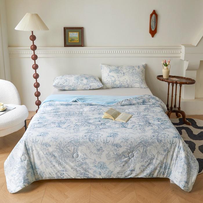 Letní deka Cool Ice Silk typu A: Lze prát v pračce, lehký, komfortní klimatizace"