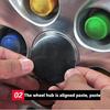 2025 Hete Volkswagen 4 Stuks 45mm 56mm 60mm 65mm 70mm 75mm 90mm Auto Wielnaaf Logo Sticker Embleem Velgdopjes Naafkap Badge Decal