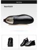 Herren High-Top Winterstiefel aus echtem Leder mit Woll- und Samtfutter