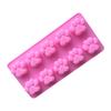 10-grids Mousse Cake Mold Silicone Pastry Dessert Cute Mould Pudding Chocolate Bakeware Baking Molds Bakery Restaurant