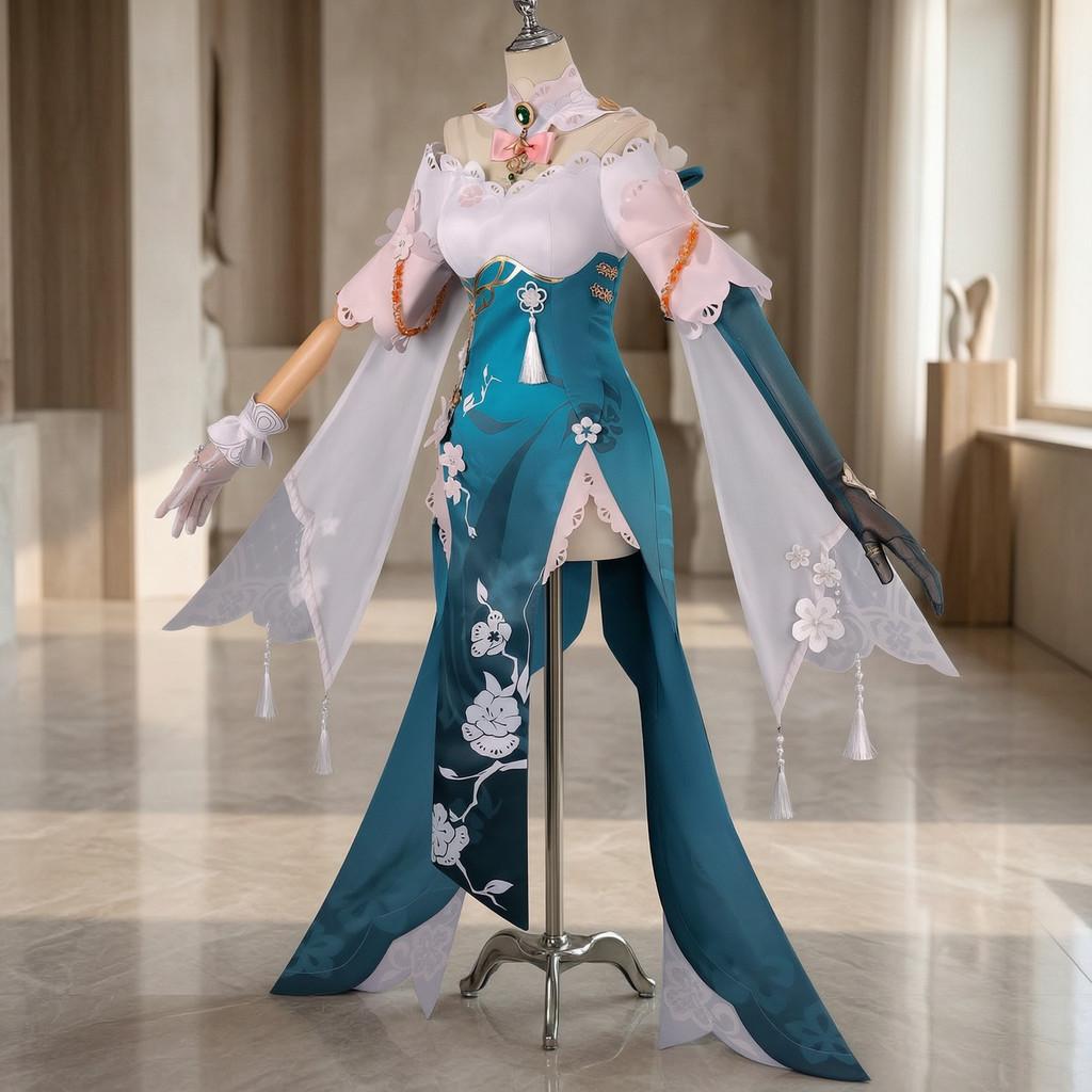 Honkai Star Rail Ruan Mei Cosplay Outfit With Stylish Design For Anime Conventions
