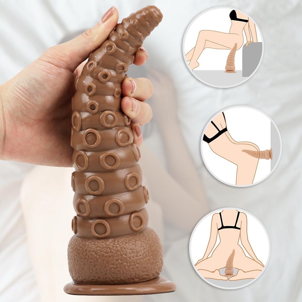 Adult Products Female Masturbation Animal Penis Artificial Dildo Big MAC Penis Vaginal Orgasm Masturbator Sex Products