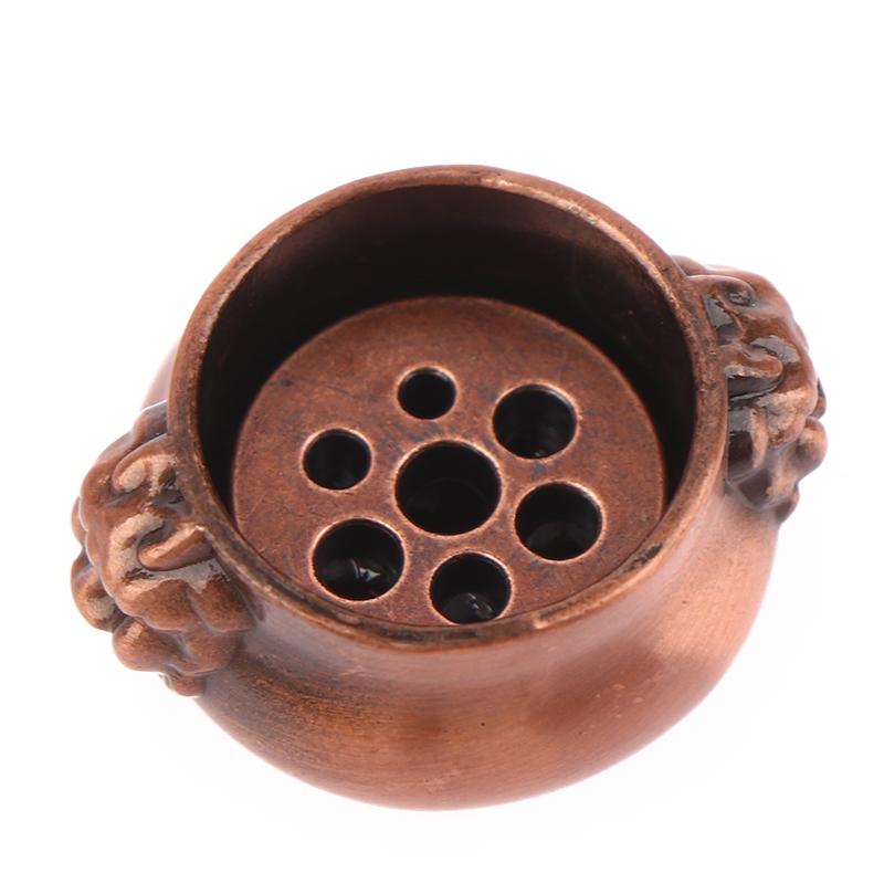 1Pc 7 Holes Lion Head Incense Burner Plate Holder Home Incense Stick Ornament