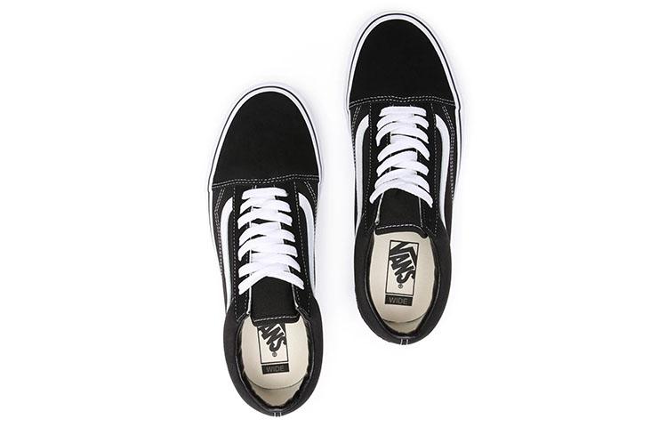 Old Skool Vans Wide 'Black White' VN0000T8BMX