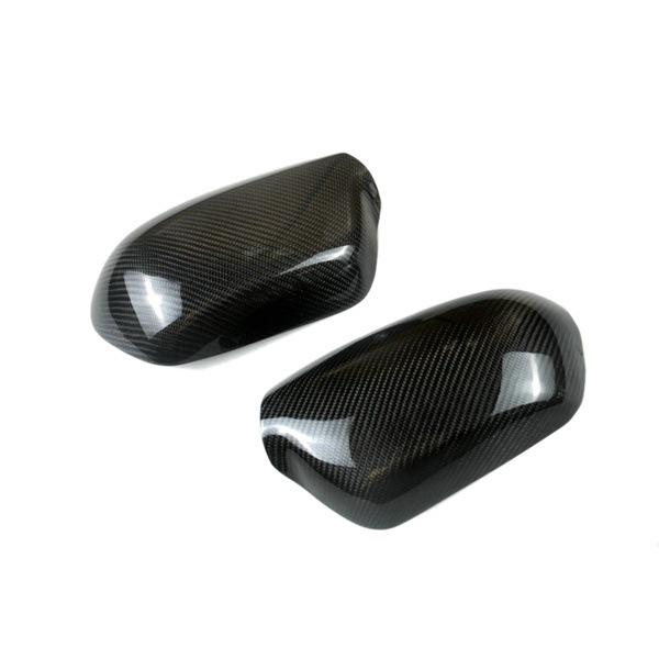 Genuine Carbon Fiber Rearview Mirror Covers for 2003-2012 Mazda 6 Modifications