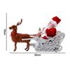 Christmas Toy,  Santa And Deer Christmas Electric Car Toy With Music Reindeer, Gift