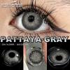 Eyeshare Various Styles Colored Contact Lenses Light Blue Contact Lenses Brown-gray Lenses Green Contact Lenses 2 Pieces/pair Per Year