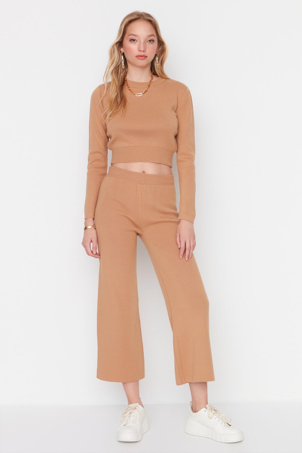 

Комплект из двух предметов - Коричневый - Приталенный