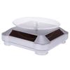 ° Solar LED Turntable Presentation Plate Jewelry Display Stand
