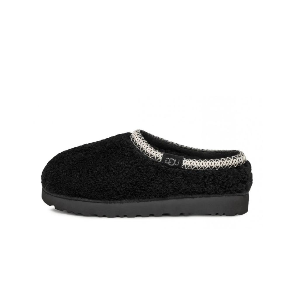UGG Tasman Maxi Curly Slipper Black