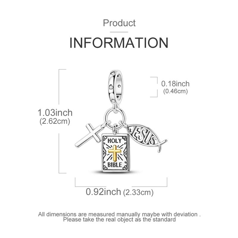 Copper Palm Guardian Eye Angel Heart Charms Beads Fit Original Bracelet Diy Jewelry Pendants Dangle Gift For Woman