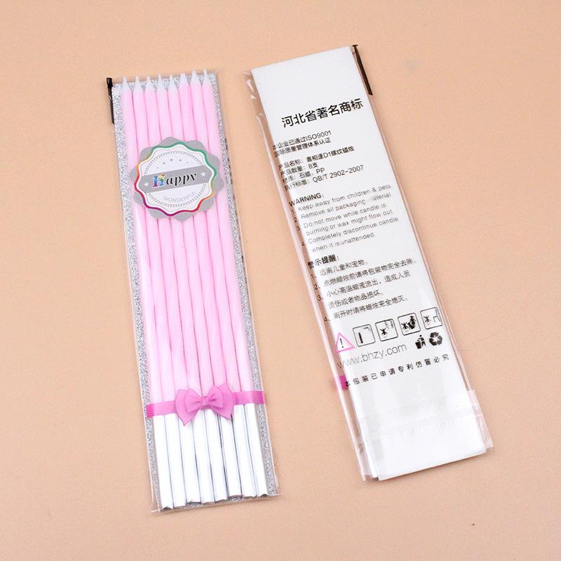 Birthday Cake Candles Ins Style Beautiful and Fresh Birthday Candles Cake Decoration Candle Baking Packaging