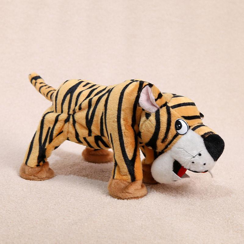 Plush Tiger Toy With Pp Cotton Filling For Children And Kids Gift