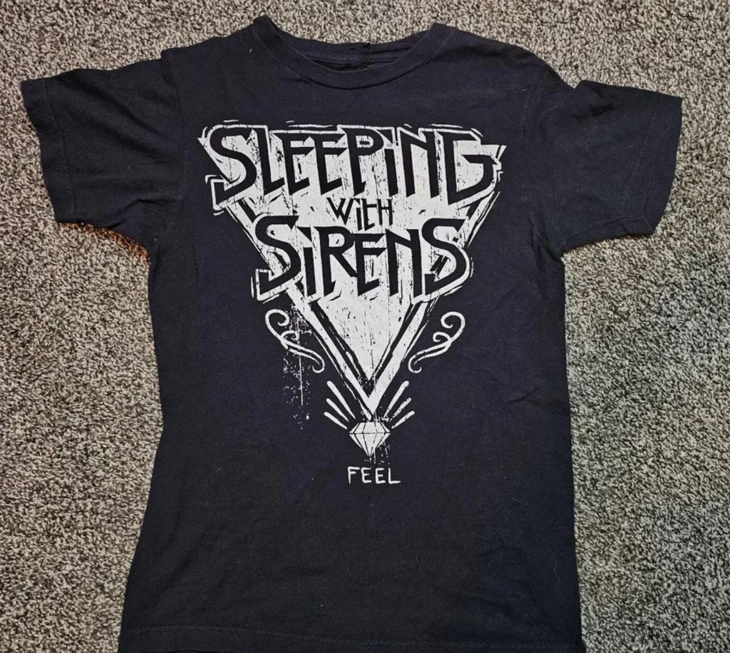 Vintage tričko Sleeping with Sirens Unisex Koncert S až 4XL