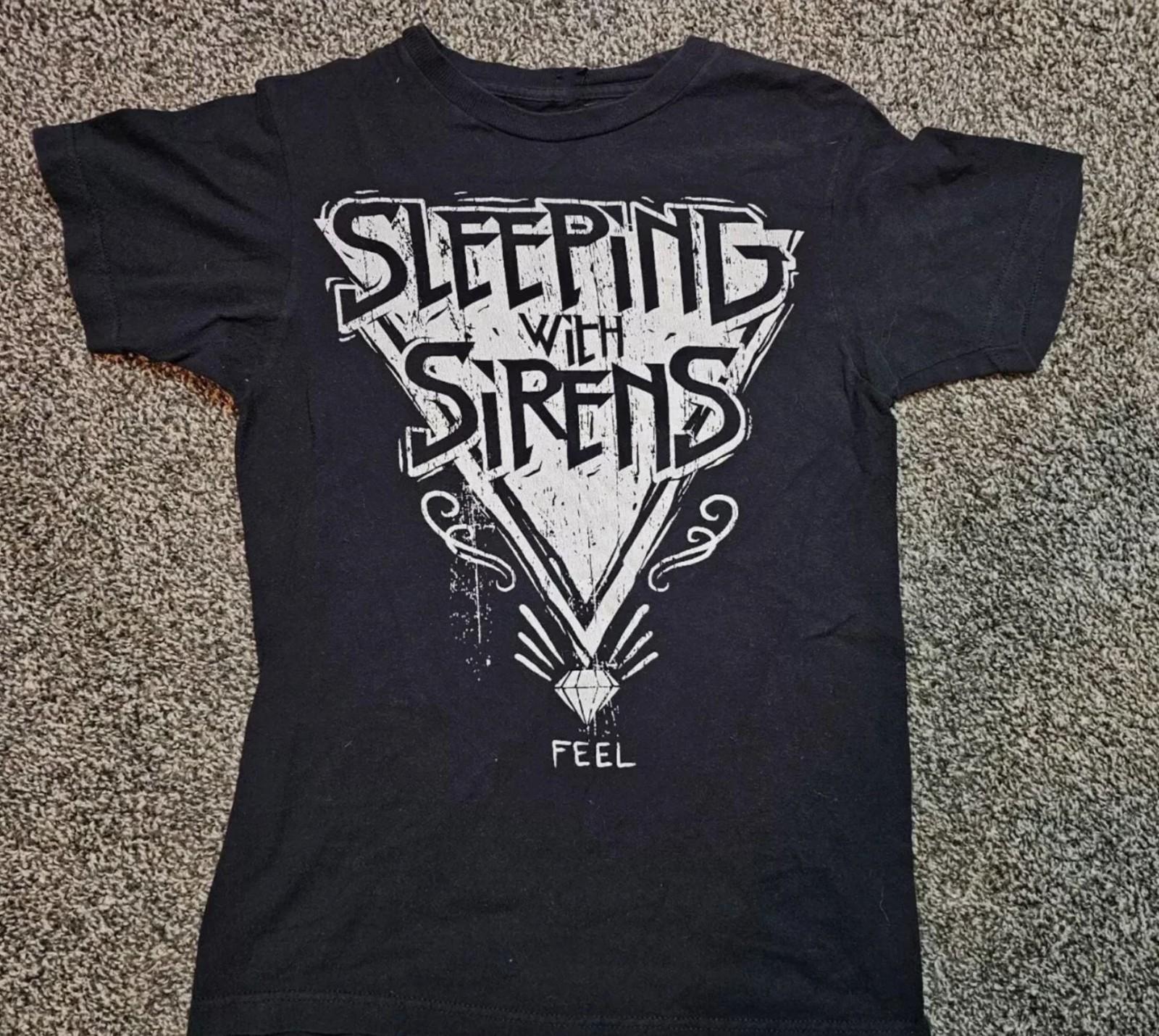 

Вінтажний чоловічий/жіночий одяг Sleeping with Sirens, концертний, розміри від S до 4XL 4XL