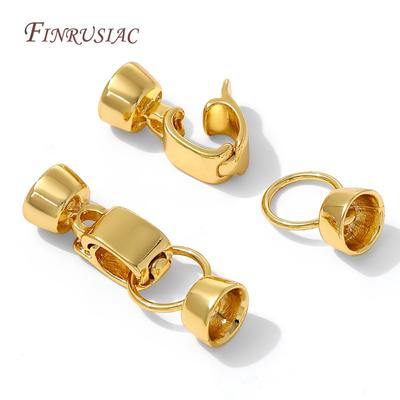 18K Gold Plated Brass Pearl Clasps For Bracelets Making,Jewelry Clasp Connectors,Necklaces Clasp,DIY Jewelry Findings