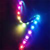 2PCS 40cm Magnetic RGB Lighting Strip With 5V 3Pin ARGB Remote Control for Computer Cases  Motherboard Synchronization Music Rhythm
