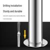 Lurong Stainless Steel Flange Fixed Safety Bollard
