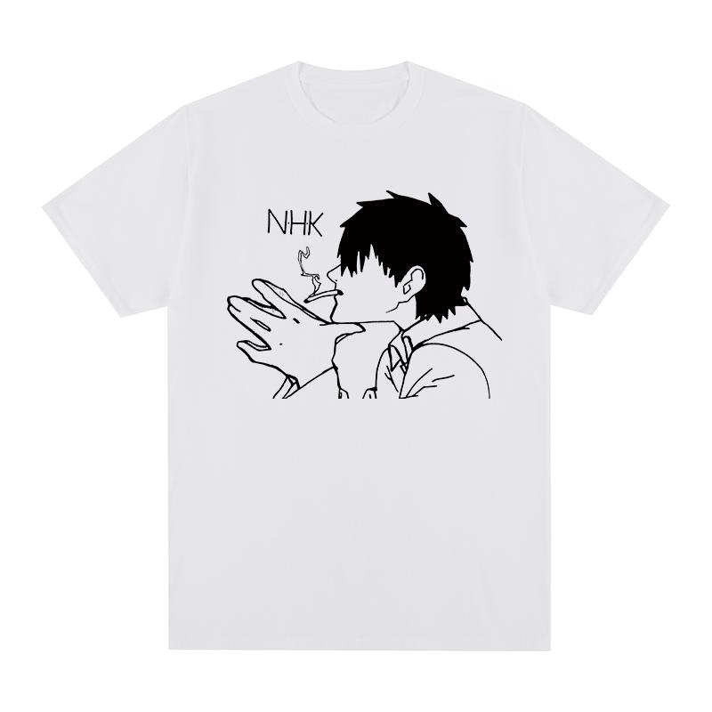 

Welcome to NHK Vintage tshirt Anime Unisexga Cotton Unisex T shirt New TEE TSHIRT Womens tops S