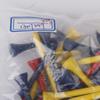 200x Mixed Color Wooden Wood 54mm Tool Accessories