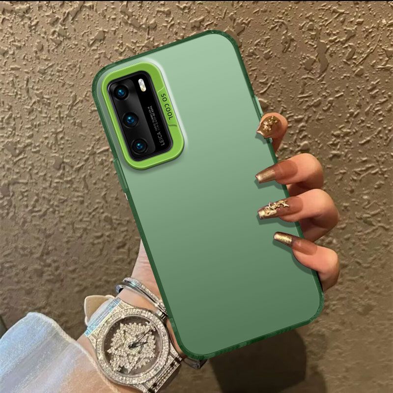 Do etui Huawei P40 Huawei P40 Pro etui na telefon ANA-NX9 ELS-NX9 ELS-N04 etui P40 P40 pro luksusowe metaliczne etui Aurora Skin Matte