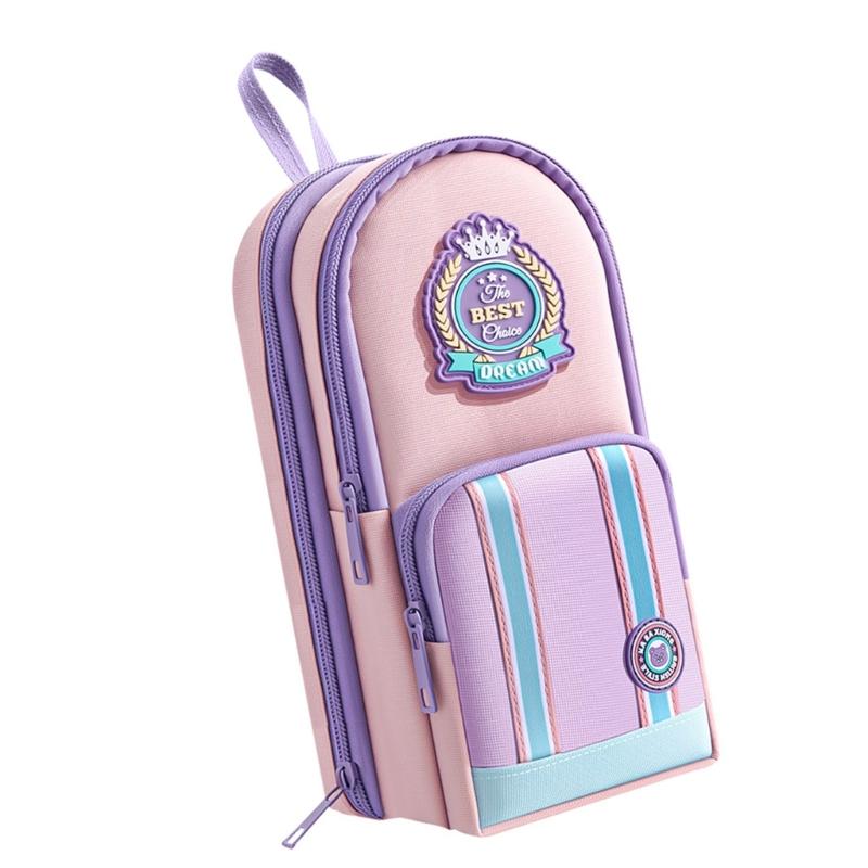 High Capacity Pencil Case With Multiple Sections Multifunctional Pencils Bag For Students Adult School Office Supplies