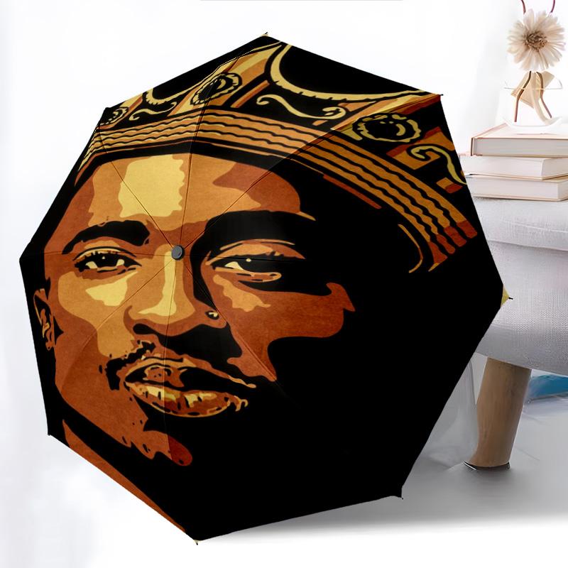 Legacy Ghetto King Folding Umbrella Durable Umbrella Sun Umbrella Travel Printing