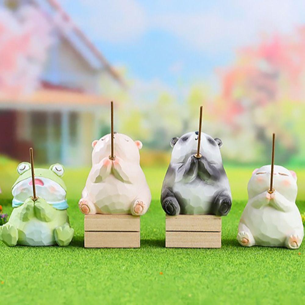 Lying Incense Stick Zen Incense Burner Resin Crafts Home Ornament Incense Stick Holder  Bedroom