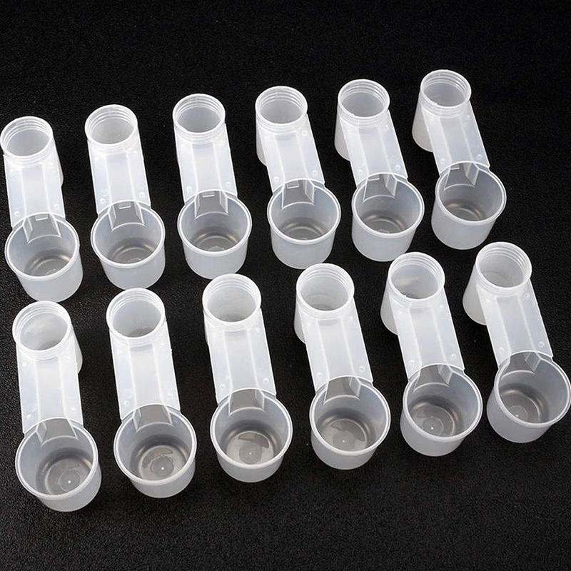 White Plastic Round Cup Pigeon Product Drinker//Feeder for pigeons